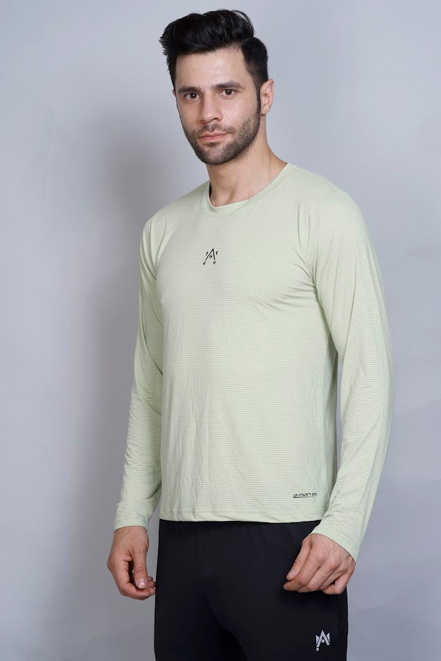 MEN'S FULL SLEEVS SOLID T-SHIRT