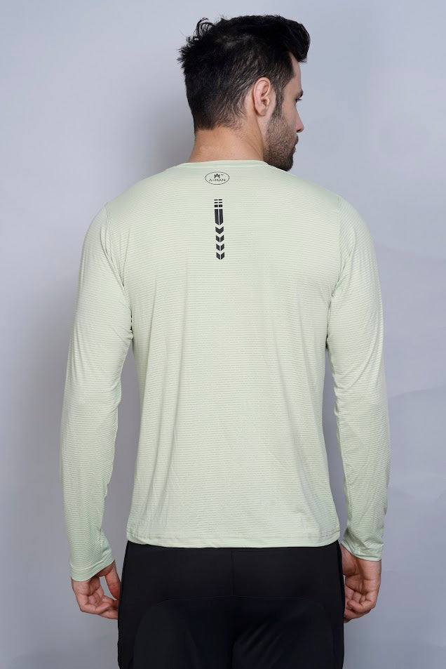 MEN'S FULL SLEEVS SOLID T-SHIRT