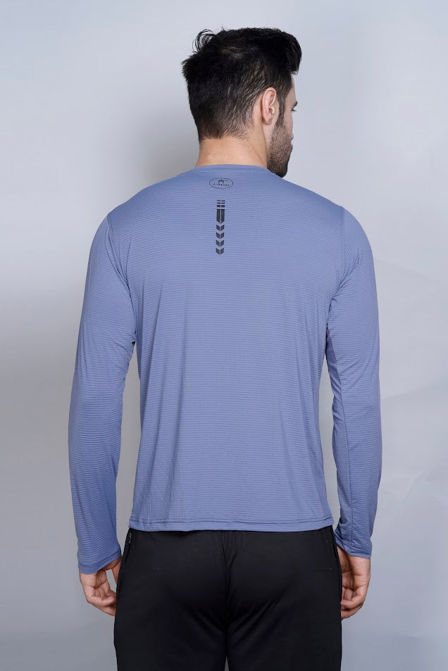 MEN'S FULL SLEEVS  SOLID T-SHIRT