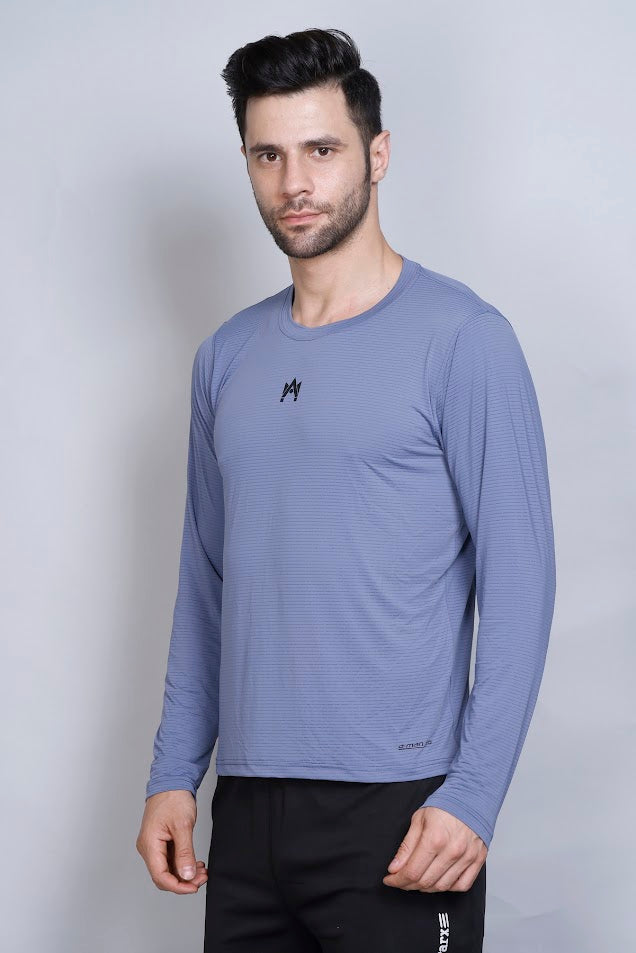 MEN'S FULL SLEEVS  SOLID T-SHIRT