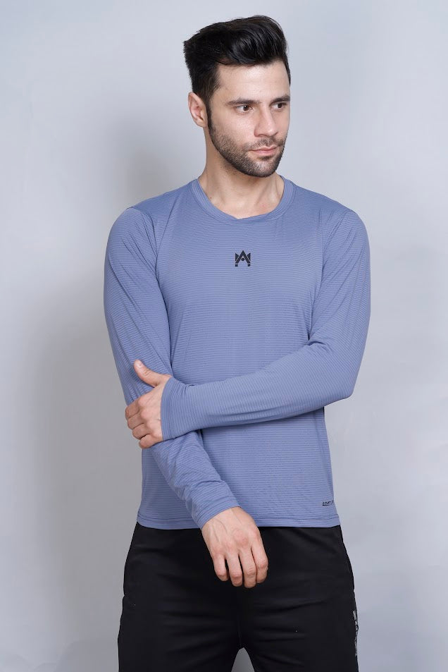 MEN'S FULL SLEEVS  SOLID T-SHIRT