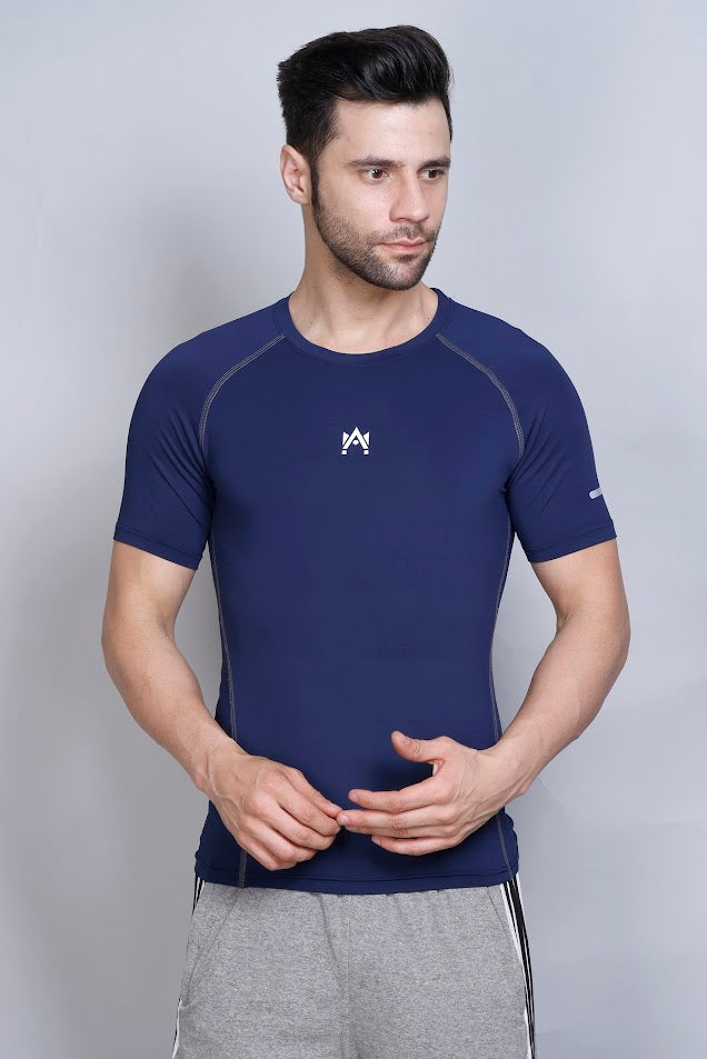 MEN'S SOLID PLAIN T-SHIRT